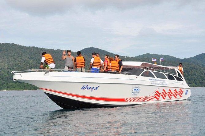 Phuket to Koh Lipe by Satun Pakbara Speed Boat - Speed Boat Rentals