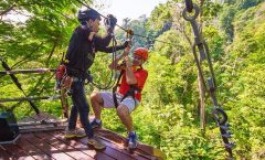 Best Ziplines Adventure 30 platforms with free transfer - 4WD Tours